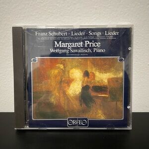 Schubert Lieder Margaret Price Sawallisch CD Classical Vocal 1797 - 1828 Album